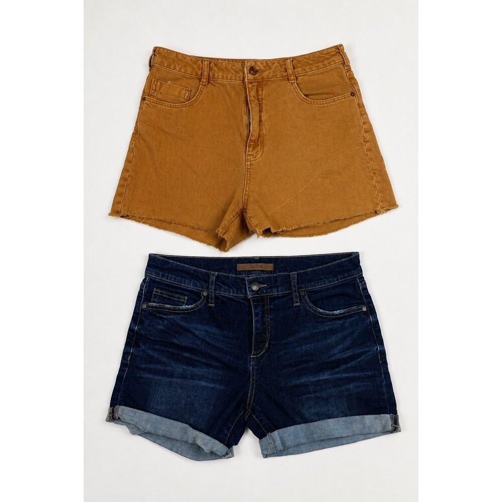 Anthropologie Pilcro + Joe’s Jeans Denim Shorts Bundle Size 29 High Rise Cuffed
